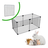 Cercado Hamster Twister Porquinho Índia 30x60 Espaços 2,5cm Cor Branco