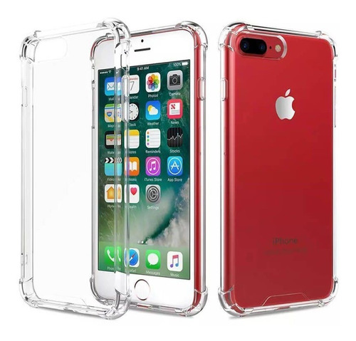 Carcasa Transparente Compatible Con iPhone 8 Plus