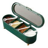 Nordic Kitchen Condiment Container 4 Compartment Seasoning J