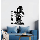 Vinil Decorativo Gamer Tetris Retro Videojuego Retro Sticker