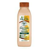 2 Pzs Garnier Hair Food Coco Shampoo Fructis 300ml