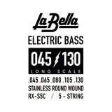 Encordado Bajo La Bella 5 Cuerdas 045 65 80 105 130 Made Usa