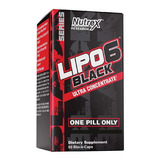 Lipo 6 Black Ultra Concentrado Quemador Grasa Envio Gratis 