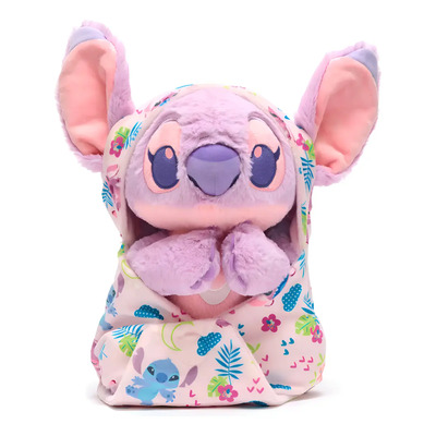Angel Stitch Envuelta En Pañales 100% Disney Color Rosa Claro | Envío gratis