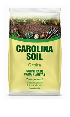 Substrato Carolina Soil Garden 10 Litros Turfa Vermiculita