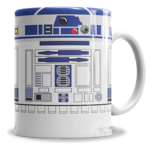 Taza De Cerámica Star Wars R2d2 Robot Arturito - Con Caja