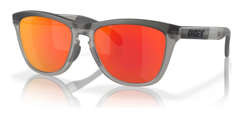 Óculos De Sol Oakley Frogskins Matte Grey Smoke/grey Ink