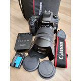 Canon 80d Con Lente 18- 135 Con 11mil Obturaciones 