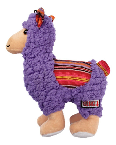 Kong Sherps Juguete Peluche Llama Con Squeaky Medium 