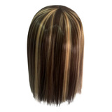 Liso Com Linha De Cabelo Pré-arrancada Brown Human Hair Stra