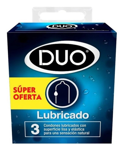 Condones Duo Lubricado X 3 Und