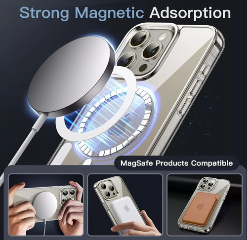 Funda Magnética Para iPhone 11 12 13 Pro Max Magsafe 