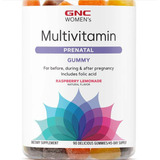 Gnc | Womens Multivitamin Prenatal Rapsberry | 90 Gummies