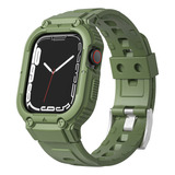 Pulseira + Case Capa Bumper Para Apple Watch Series 7 8 45mm