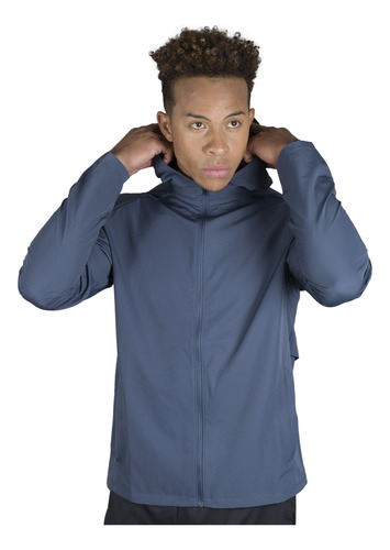 Campera Under Armour Storm Run Hombre Running Azul