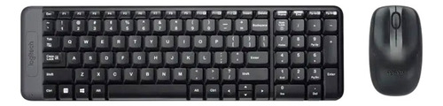 Combo Teclado Y Mouse Inalámbrico Logitech Mk220 Español