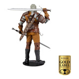 Geralt De Rivia The Witcher 3 Wild Hunt Mcfarlane Gold Serie