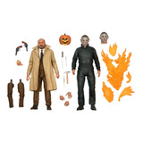 Figura Neca Ultimate Halloween Michael Myers Y Dr Loomis 