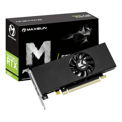 Tarjeta Gráfica Maxsun Geforce Rtx 3050 6gb Gddr6 Para Pc Ga | Envío gratis