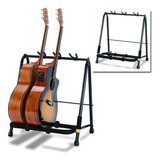 Multi-stand Hercules Tripie Estante Para 3 Guitarras Gs523b