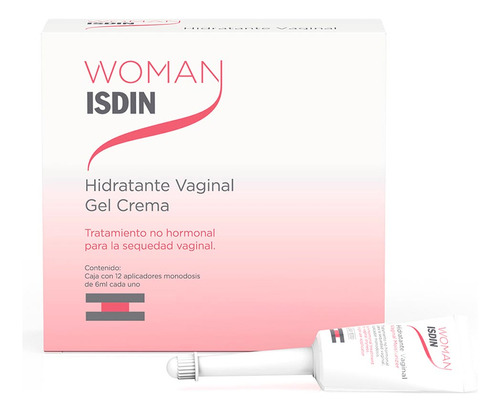 Isdin Woman Hidratante Vaginal Gel Crema 12 Aplicadores