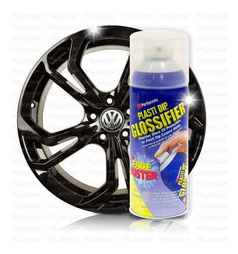 Pintura Removible Plasti Dip Aerosol Glossifier Laca Brillo