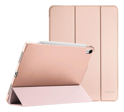 Funda Para iPad Air 4 Procase Soporte Delgado Rígido Rose Go