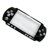 Carcasa Frontal Negro Compatible Con Sony Psp Serie 3000 