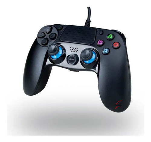 Controle Ps4 Joystick Com Fio Compatível Play 4 Pc Manete