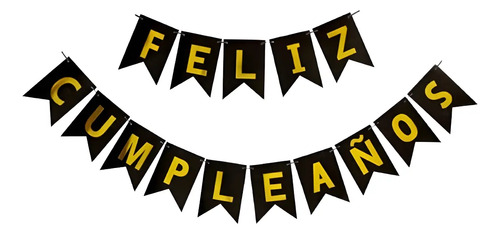 Banderin Letrero Feliz Cumpleaños Decoracion Fiesta