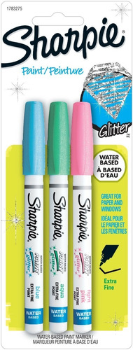 Marcadores Sharpie Fibra Paint X 3 Pintura Al Agua Lb