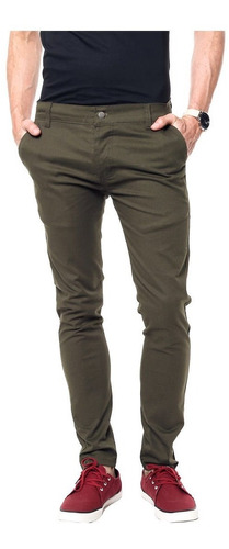 Pantalón Hombre De Vestir Gabardina - Varios Colores -vinson