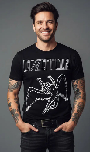 Playera Rock Led Zeppelin