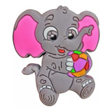 Tirador Manija Infantil Elefante Silicona Cajón Mueble