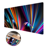 Mousepad Gaming Xl 80x30cm Diseño Spectrum Antideslizante