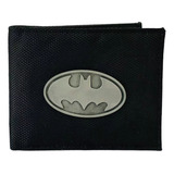 Cartera Batman Dc Logo Metal Con Cierre Billetera Wallet Se