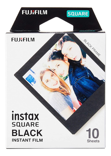 Filme Preto Fujifilm Instax Square - 10 Exposições