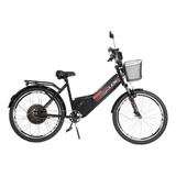 Bicicleta Elétrica - Confort - 800w - Preta - Duos Bikes