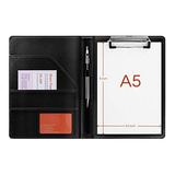 Carpeta A5 Con Bloc De Notas - 7x9 Padfolio Junior