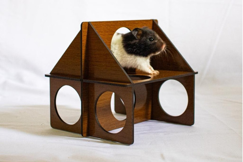 Brinquedo P/ Ramister Labirinto De Hamsters Em Mdf