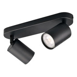 Lámpara Doble Dirigible Aplique Soquete Dicroico Gu10 