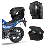 Mochila Bolsa Para Casco Para Asiento Trasero De Motocicleta