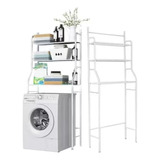 Organizador De Lavadora Baño Metalico Rack 3 Niveles 