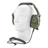Auriculares Race Day Electronics Rde-990 Over-ear Noise Reduction-ear Muff/ Dark Green