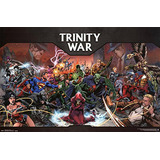 Póster Dc Comics Trinity War 22.375  X 34 