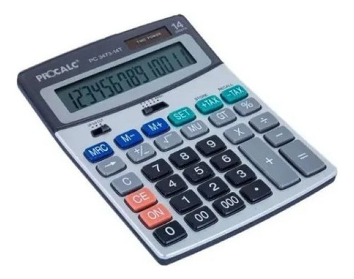 Calculadora Grande De Escritorio Marca Procalc 14 Dígitos