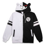 Anime Danganronpa Monokuma Cosplay Chamarra Con Capucha