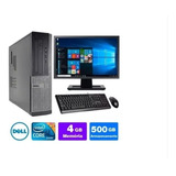 Micro Barato Dell Optiplex Int I3 2g 4gb 500gb Mon17w Brinde