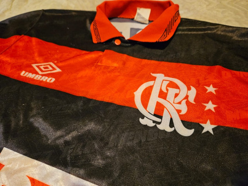 Camisa Do Flamengo 1993 - Número 5 Do Jùnior - Raridade