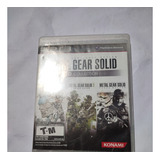 Metal Gear Solid Hd Collection Ps3 Playstation 3